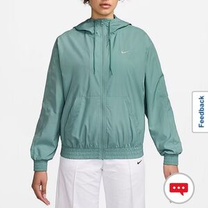 Nike Women's Lightweight Teal Windbreaker